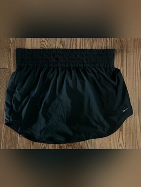 Nike Black Skorts with Gray Reflective Swoosh